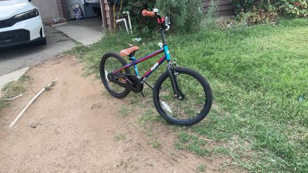 BMX Bike with Colorful Frame