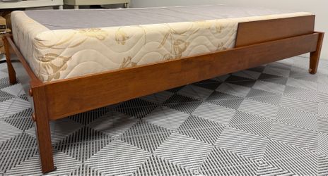 Twin XL bed frame - beautiful REAL wood!