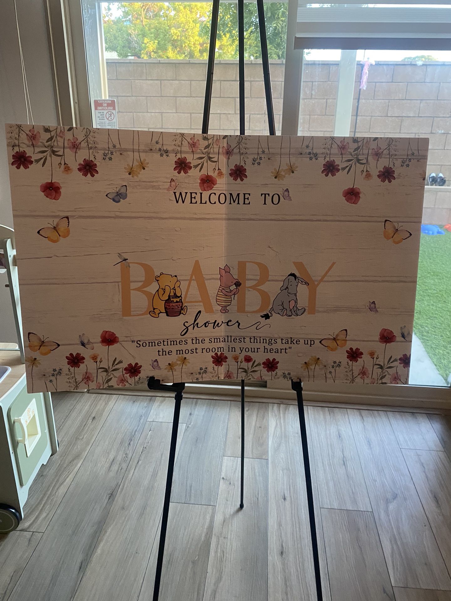 Baby Shower Welcome Sign