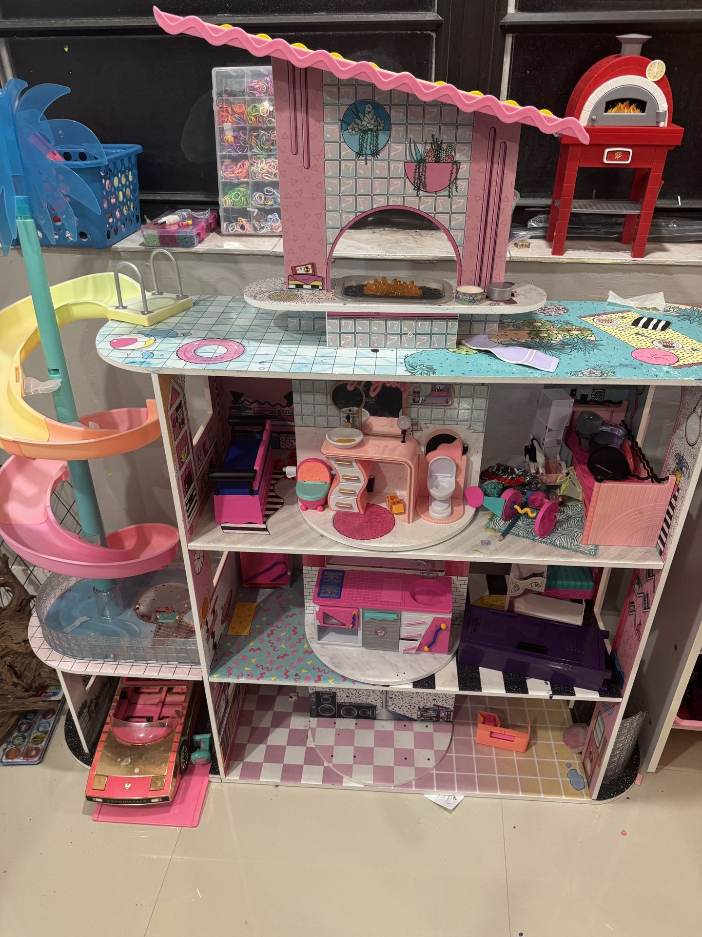 Doll House Toy For Girl L.O.L. Surprise! OMG Fashion House