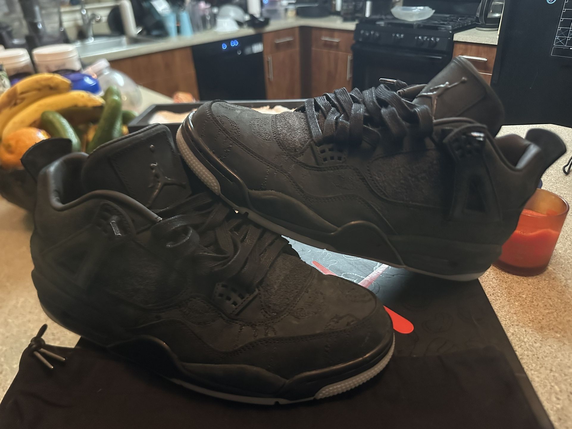 Air Jordan 4 Kaws Black 11.5 