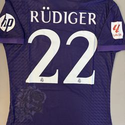 Rudiger Real Madrid Y-3 Player Version Jersey 