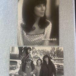 Mermaids 11x14 Lobby Cards 2pc Cher, Winona Ryder 1990
