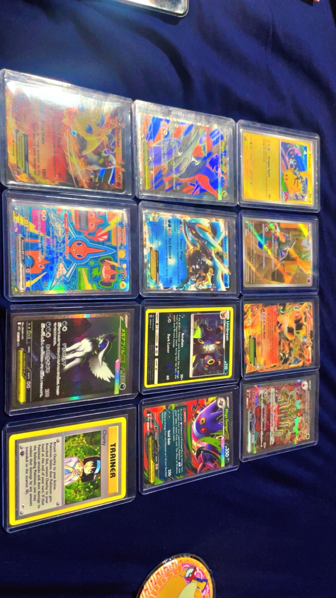 Pokemon cards for sell 150$ for all and comes with 3 free packs.