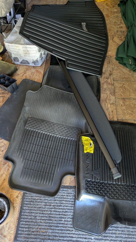2021-2025 Toyota Rav4 OEM All Weather Floor Mats And Cargo Cover