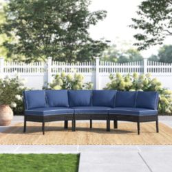 Curved Patio Furniture Set Half Moon Patio Furniture Semicircle Patio Furniture Set Brand New 🆕