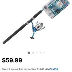 Fishing Rod With Tacklebox 