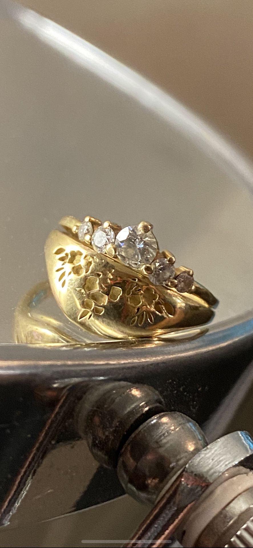 Engagement Ring Wedding Band 