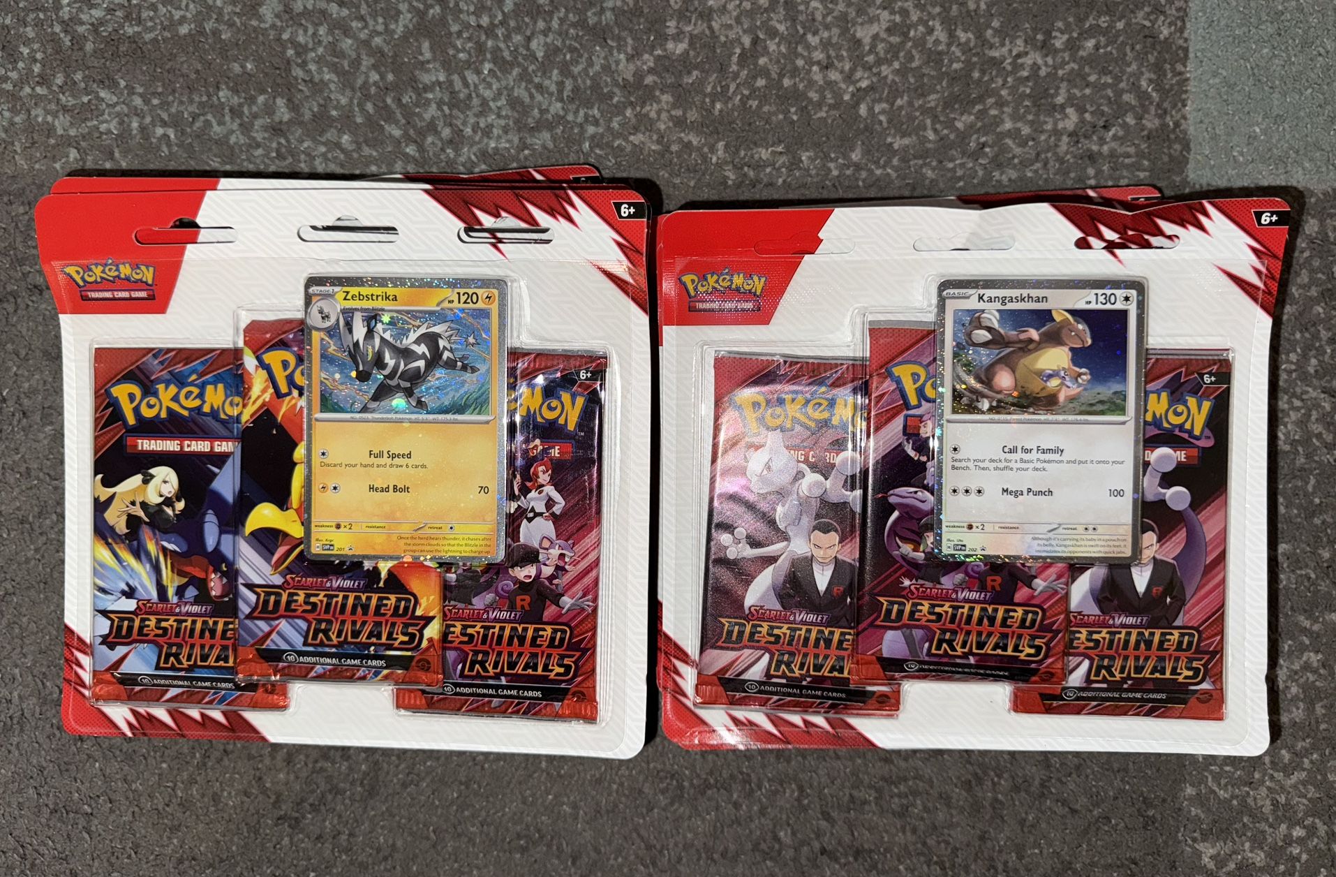 DESTINED RIVALS POKEMON - blister pack