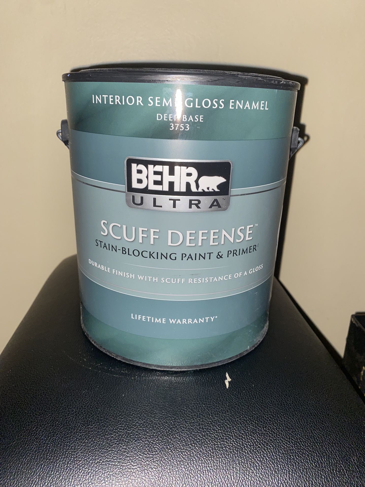 Gallon Behr Paint: Glass Sapphire (Blue)