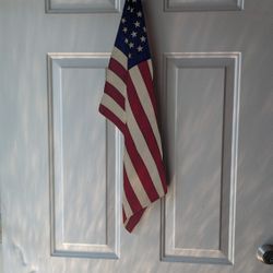 Handmade Wooden American Flag 30"