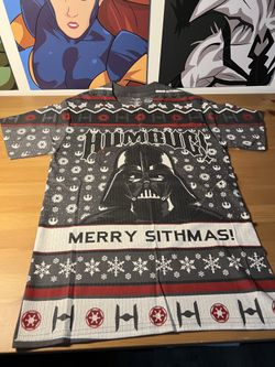 Disney Star Wars Darth Vader Christmas Shirt Small