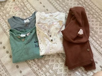 Zara H&M 3t Boy Shirts And Sweater