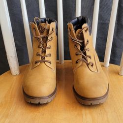 Limelight Women's Brett Faux Leather Lace-Up Boots