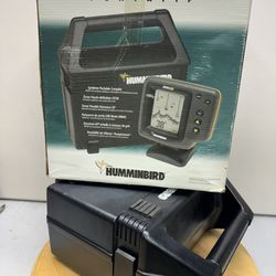 Hummingbird Portable Dual Beam Sonar Fish Finder Depth Sensor 200DX PWRS ON  