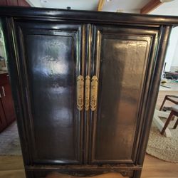 Beautiful Antique Chinese Armoire