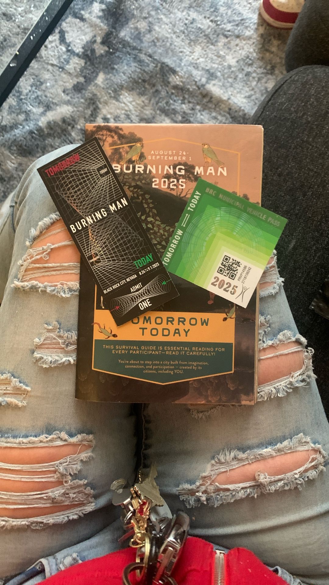 Burning Man Ticket & Parking Pass