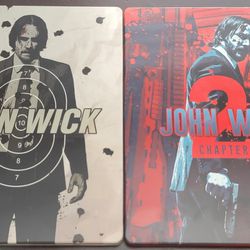 John Wick 1&2 Steelbook Blu-ray 