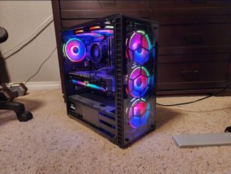 Beautiful High-Performance Gaming PC for Sale: AMD Ryzen 5 and NVIDIA RTX 3060 Ti Inside!