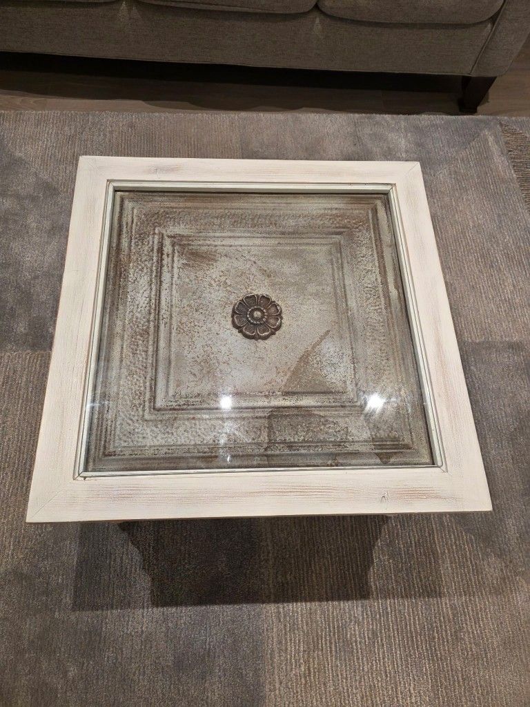 Rustic Square Coffee Table