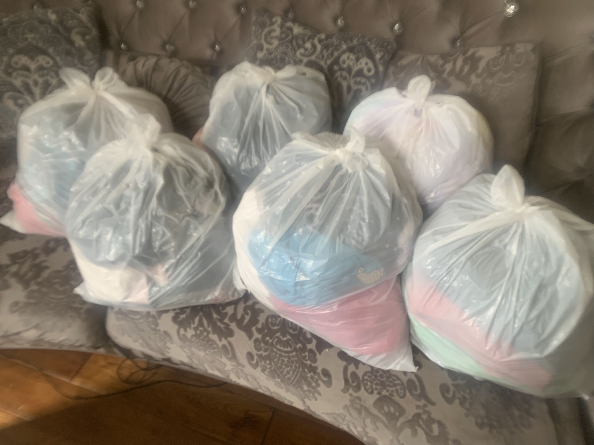 6 Bolsas De Ropa De Todo X $50