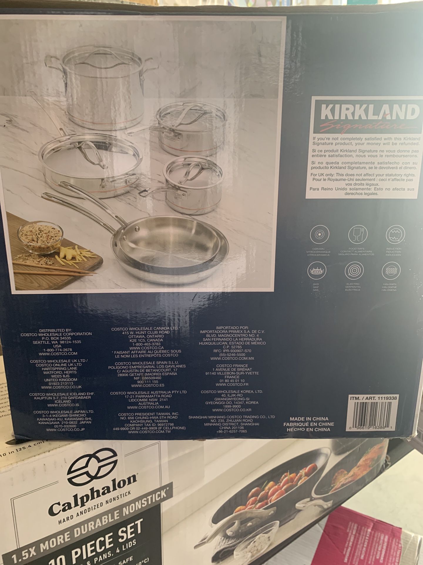 Kirkland Signature 13 pcs Stainless Steel Cookware Set for Sale in Sumner,  WA - OfferUp