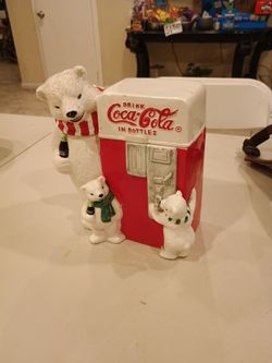 Vintage Coca-Cola Cookie Jar