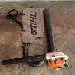 Stihl leaf blower and sucker