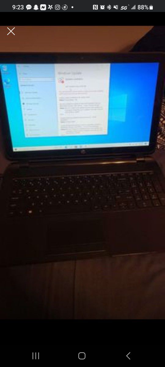 HP touch Screen Labtop