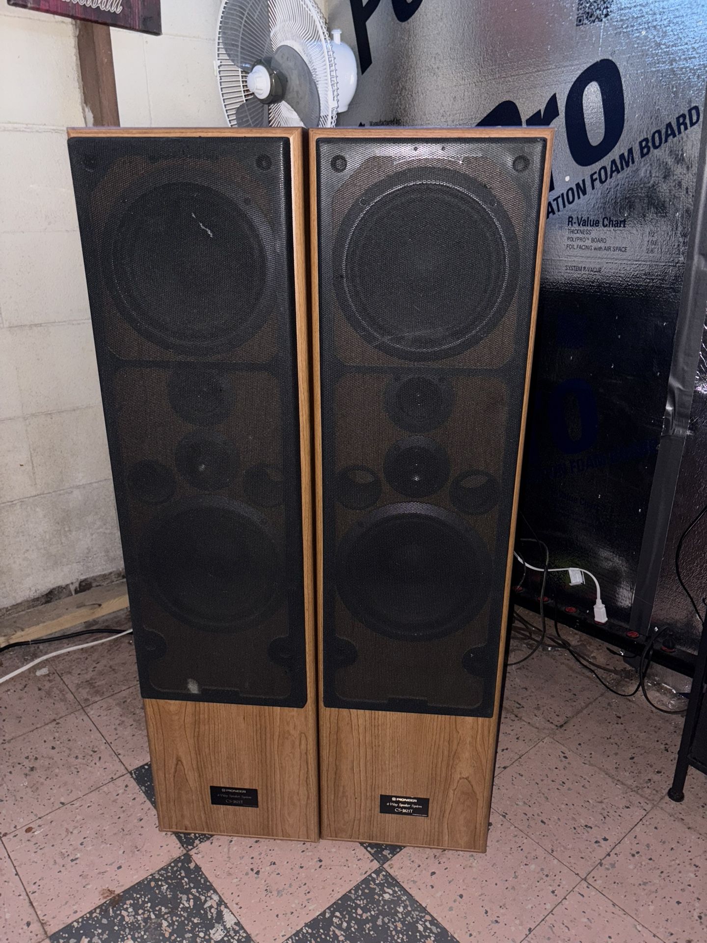 Pioneer 4-Way Speaker System