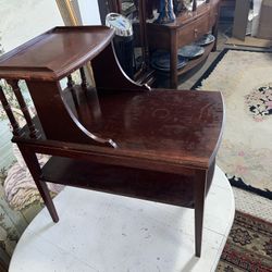 Antique Mahogany Side Table 