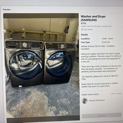 Washer & Dryer set For Sale 