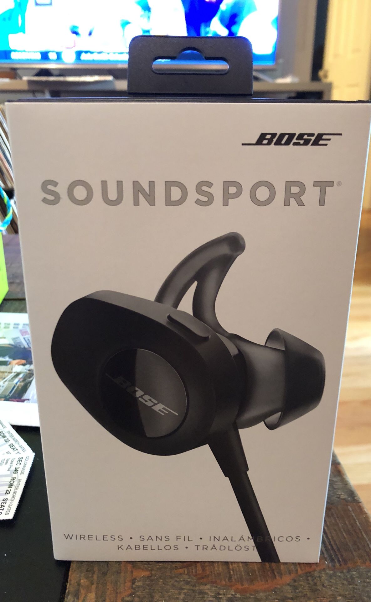 Bose Soundsport Wireless Headhones new in box