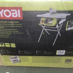 RYOBI 15 Amp 10 in. Table Saw with Folding Stand