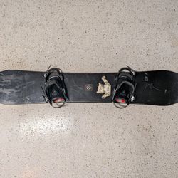 Burton Se7en with Ride Drake F60 Bindings