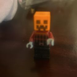 Lego Mind Craft Pumpkin Man 