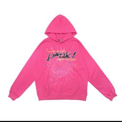 Pink Spider Hoodie