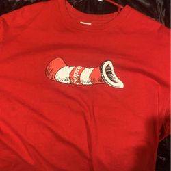 Supreme Cat in the hat tee 