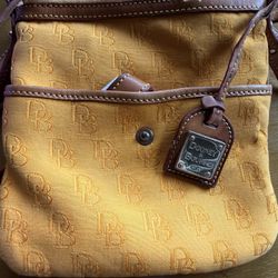 Dooney & Bourke Monogram Canvas Crossbody (Vintage Style)