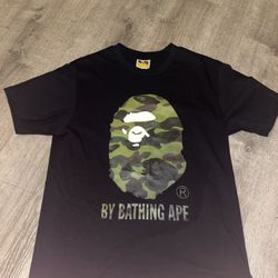 Green Camo Bape Tee
