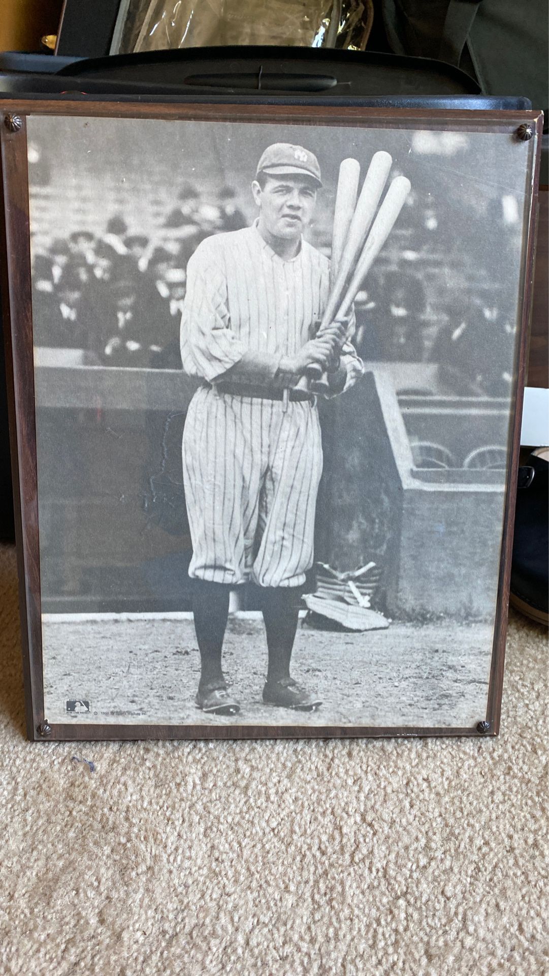 Babe Ruth plaque