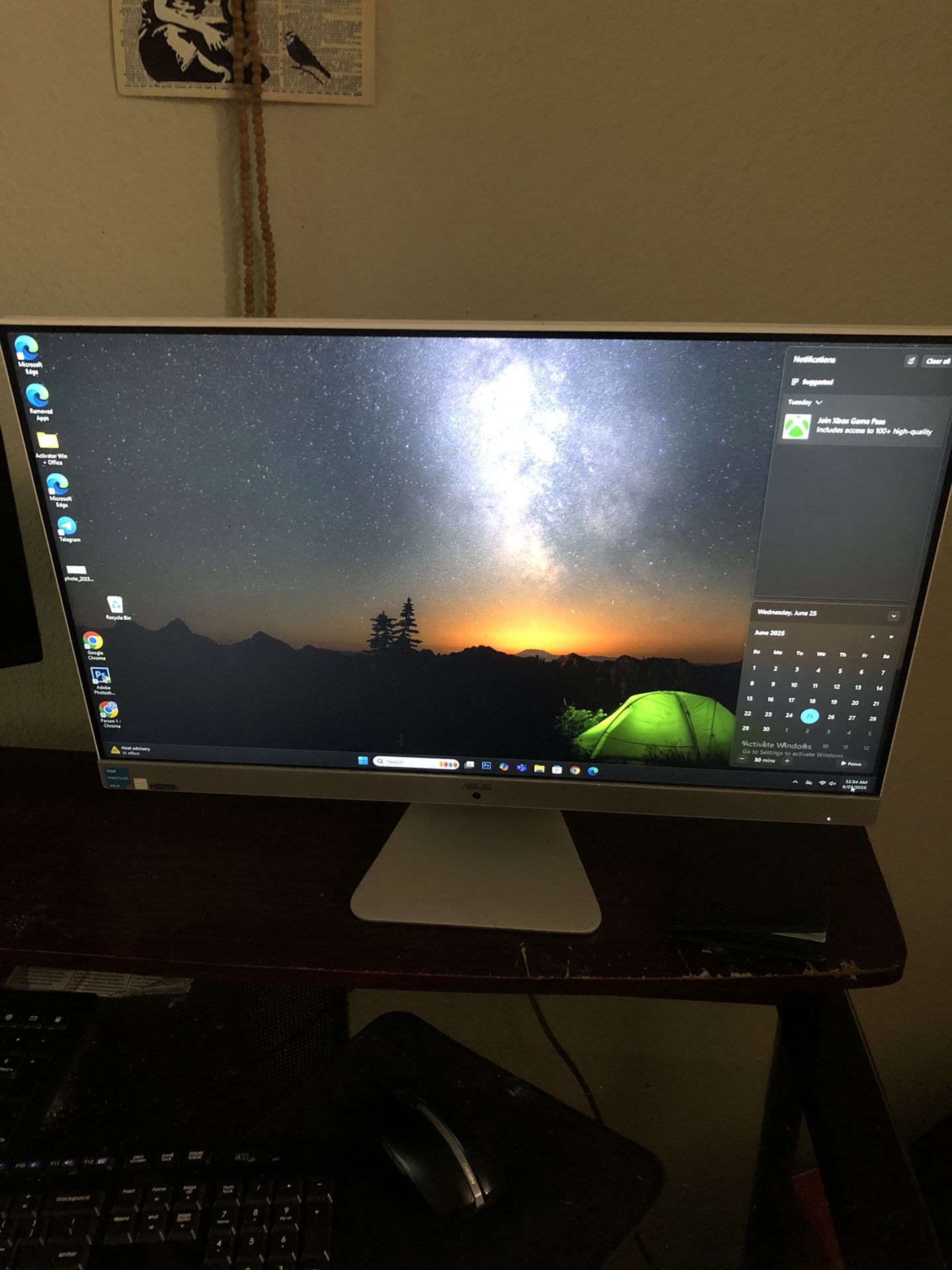 Asus All In One Desktop
