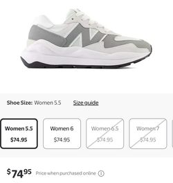 Women's Size 5 New Balance
