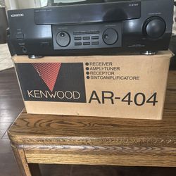 Blast From The past Kenwood Receiver AR-404