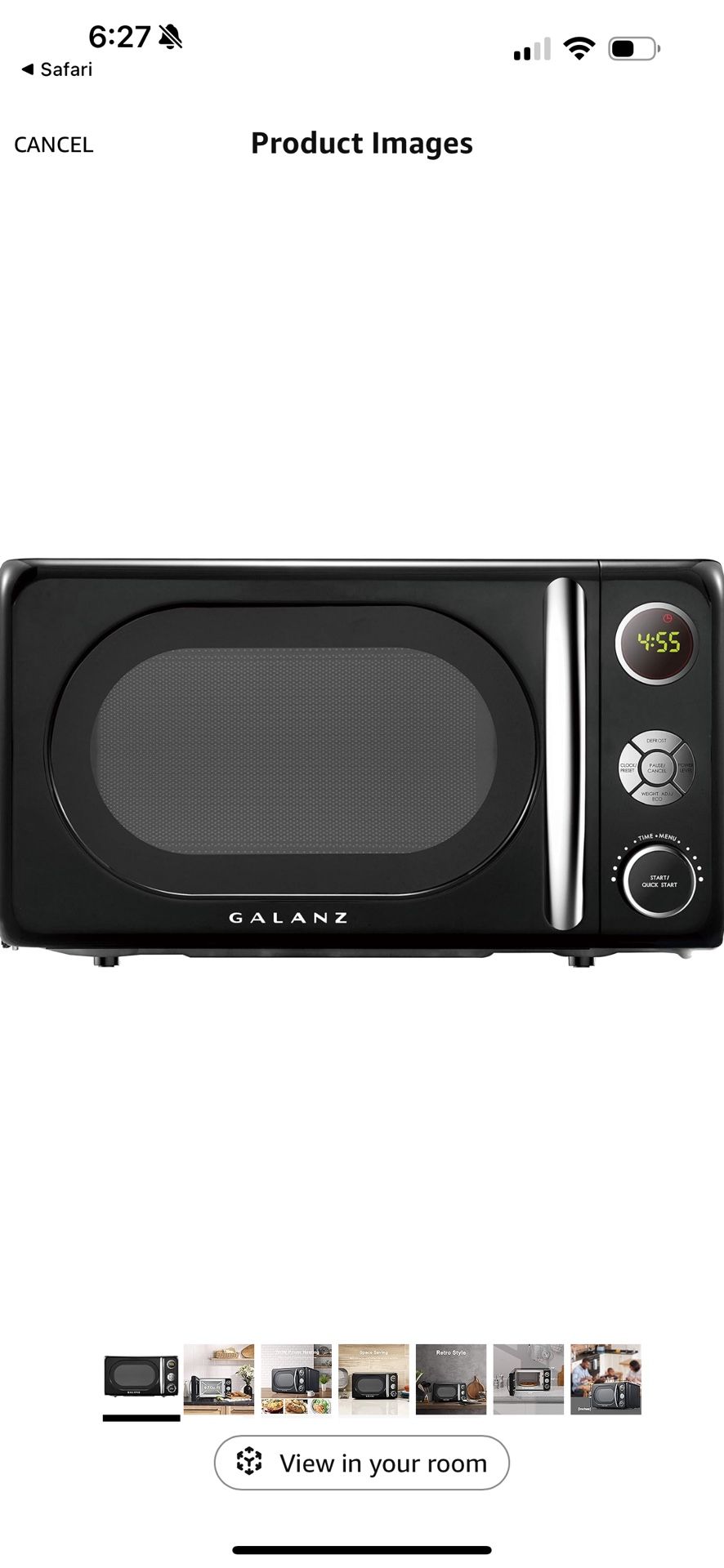 Microwave Galanz Vintage