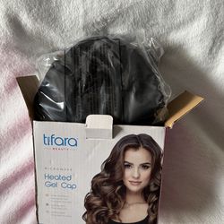 Tifara Beauty Heated Gel Cap Deep Conditions for frizz-free curls, New/OPEN