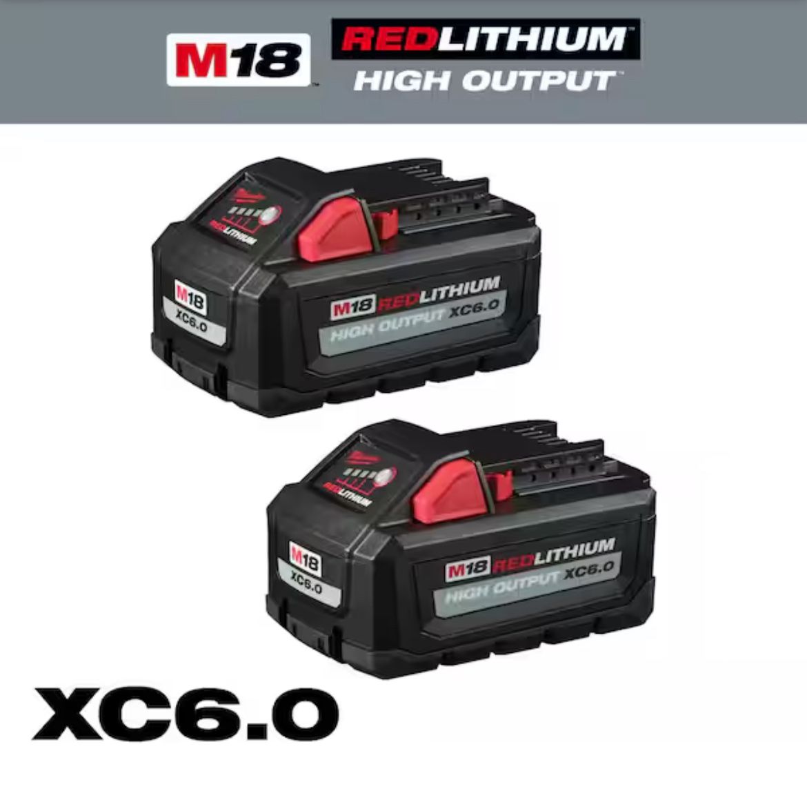 Milwaukee High Output XC 6.0 Battery Tools & Machinery