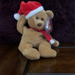 Christmas Teddy Beanie Baby