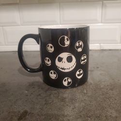 Disney "Nightmare Before Christmas" Jack Skeleton Moon Phases Coffee Mug.