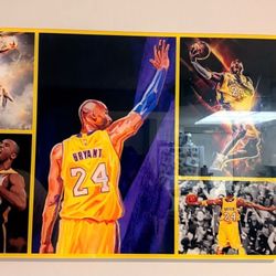 Kobe Bryant #24 Lakers Framed Wall Art